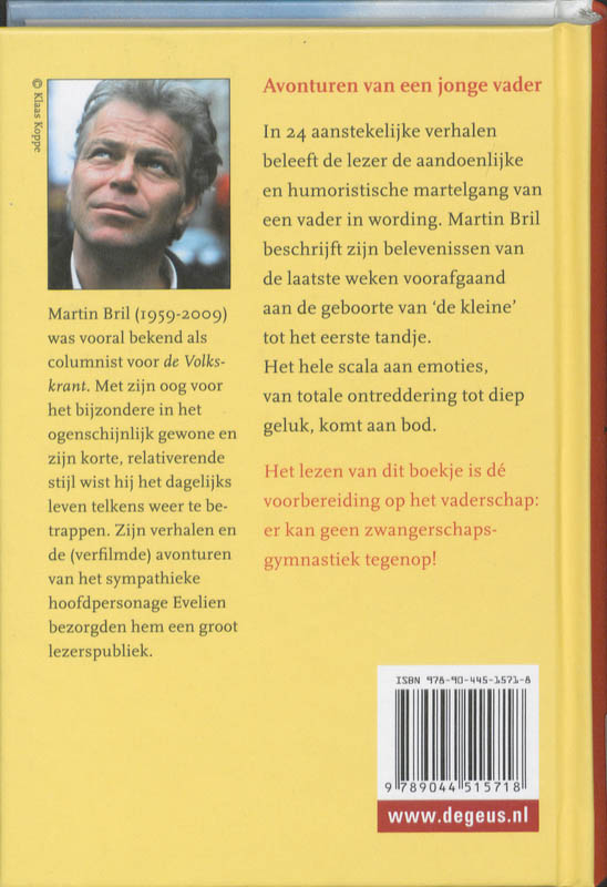 Achterkant van De mooiste baby van de hele wereld