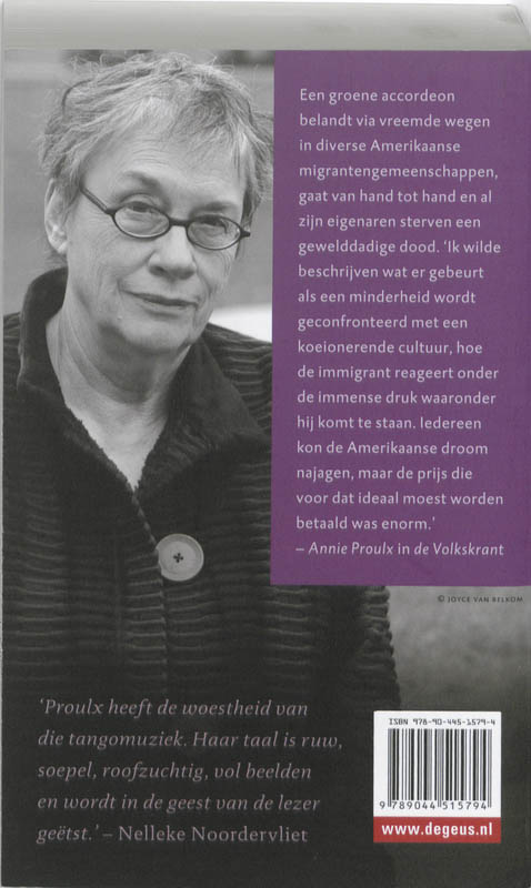 Achterkant van Accordeonmisdaden