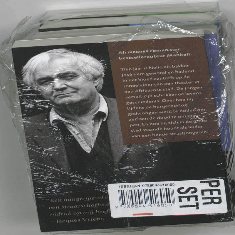 Achterkant van Pakket mankell (5 romans)