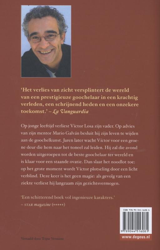 Achterkant van Handboek voor de duisternis