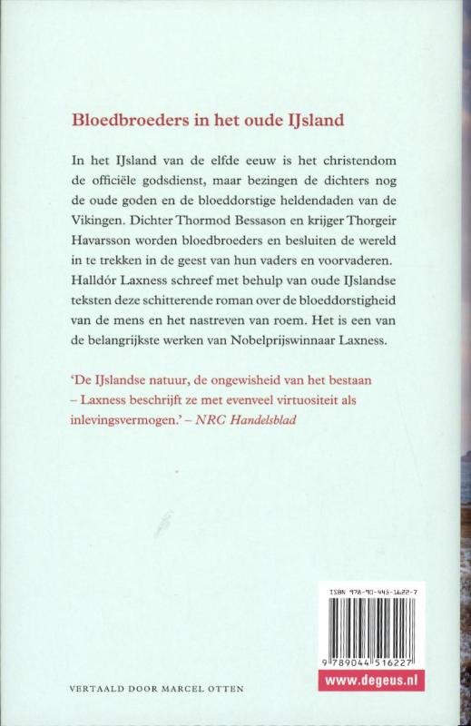 Achterkant van De gelukkige krijgers