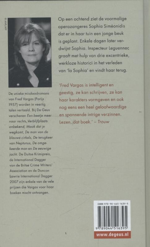 Achterkant van Uit de dood herrezen