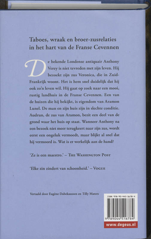 Achterkant van De onafwendbare dag