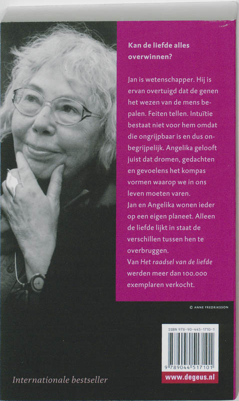 Achterkant van Het raadsel van de liefde
