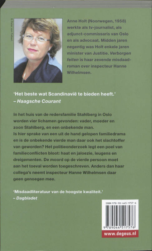Achterkant van Verborgen feiten