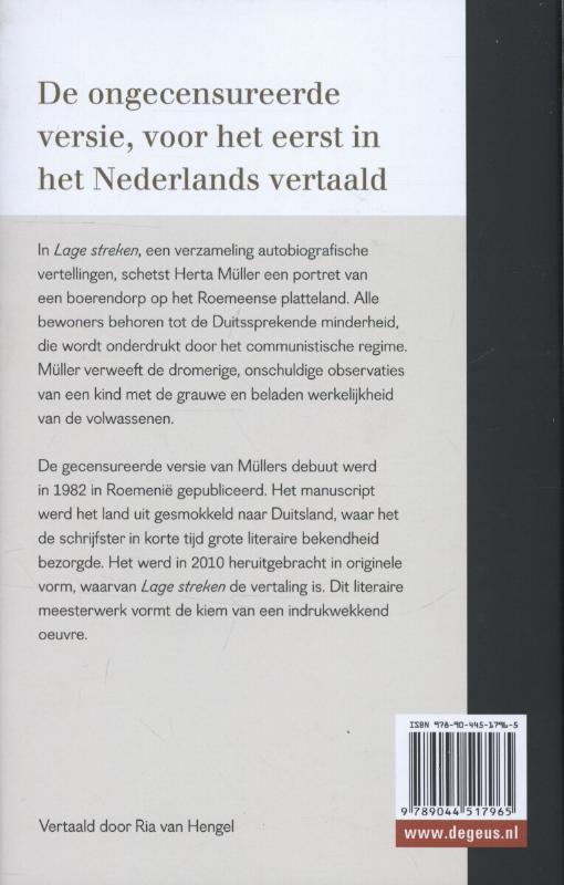 Achterkant van Lage streken