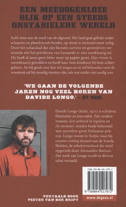 Achterkant van De verticale man