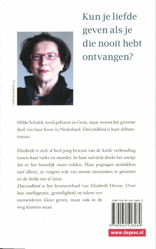 Achterkant van Duizendkind