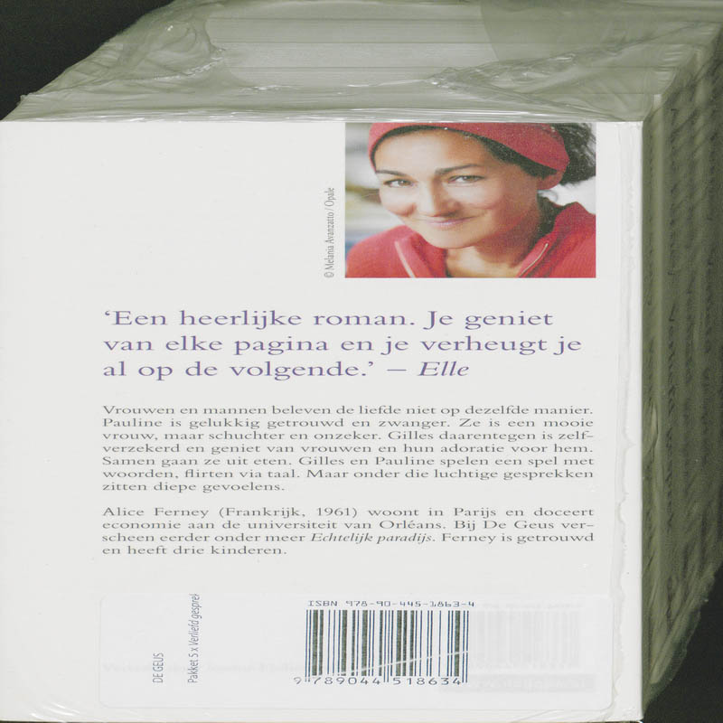Achterkant van Verliefd gesprek set 5 ex