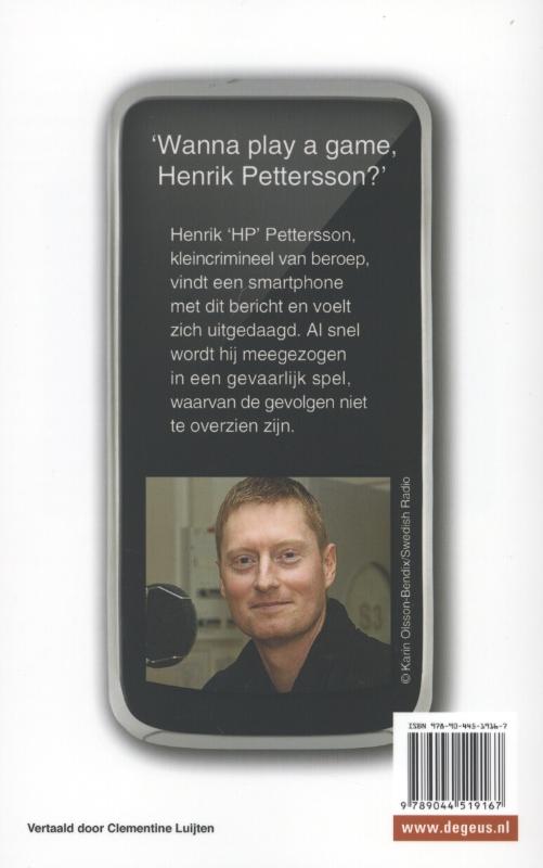 Achterkant van Game