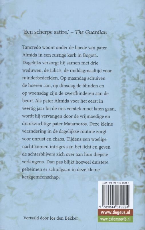 Achterkant van Drie Lilia's