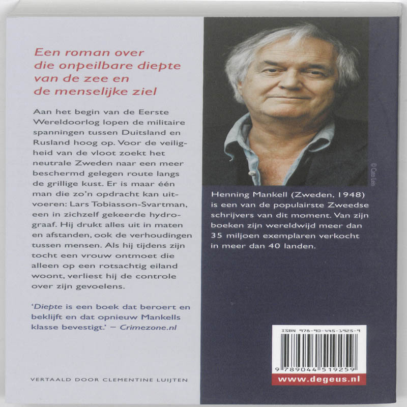 Achterkant van Diepte