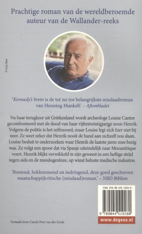 Achterkant van Kennedy's brein