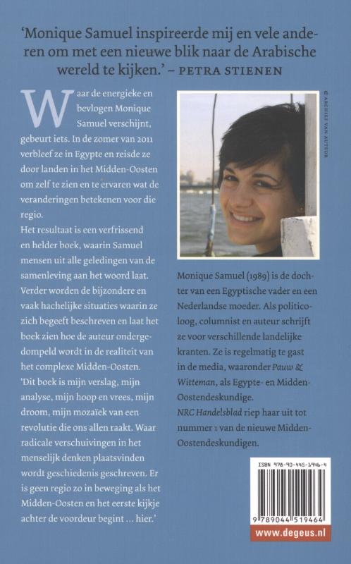 Achterkant van mozaïek van de revolutie