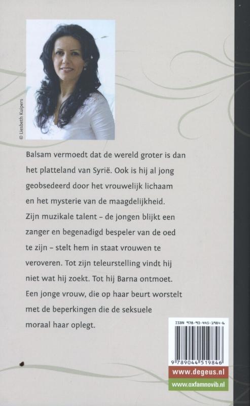 Achterkant van De verleider van Damascus