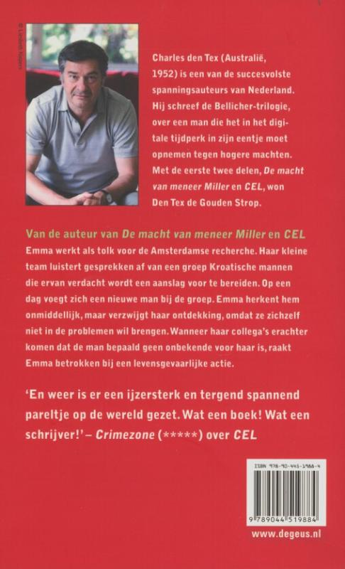 Achterkant van De vriend