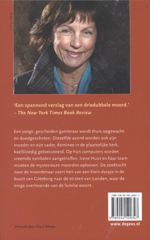 Achterkant van Irene Huss