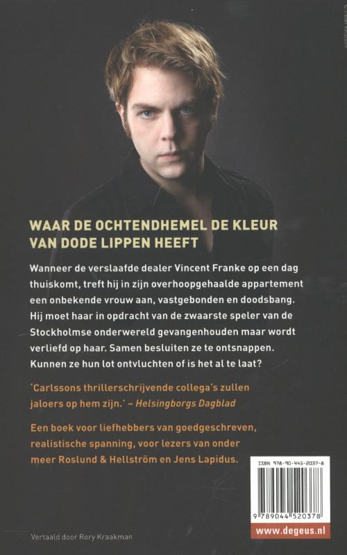 Achterkant van De vrouw die uit het niets kwam