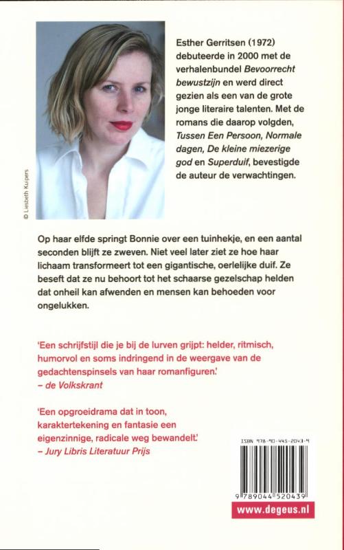 Achterkant van Superduif