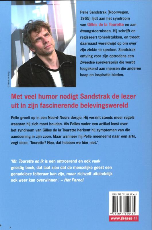 Achterkant van Mr. Tourette en ik