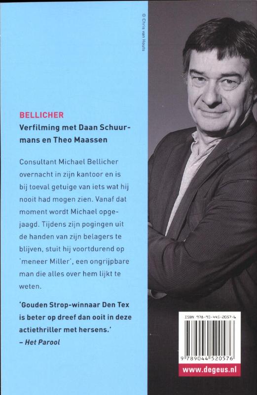 Achterkant van De macht van meneer Miller