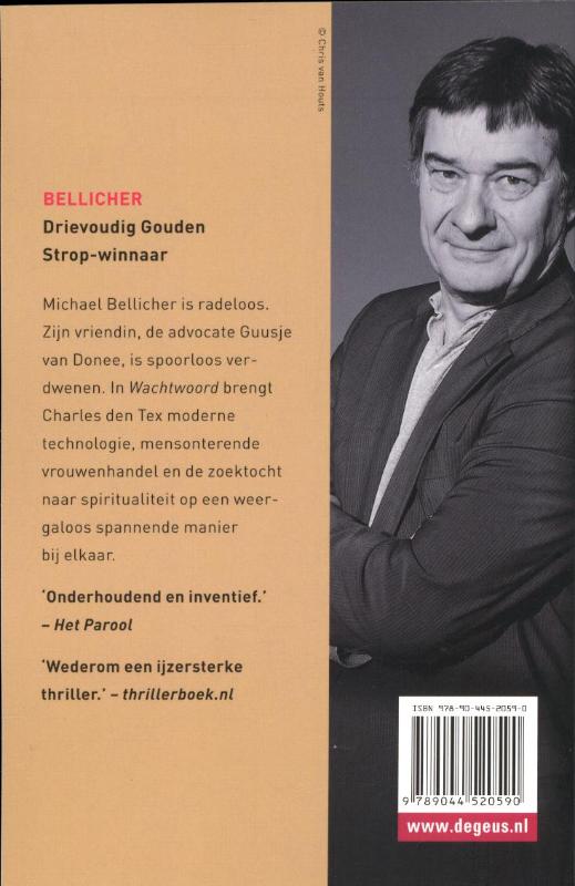 Achterkant van Wachtwoord