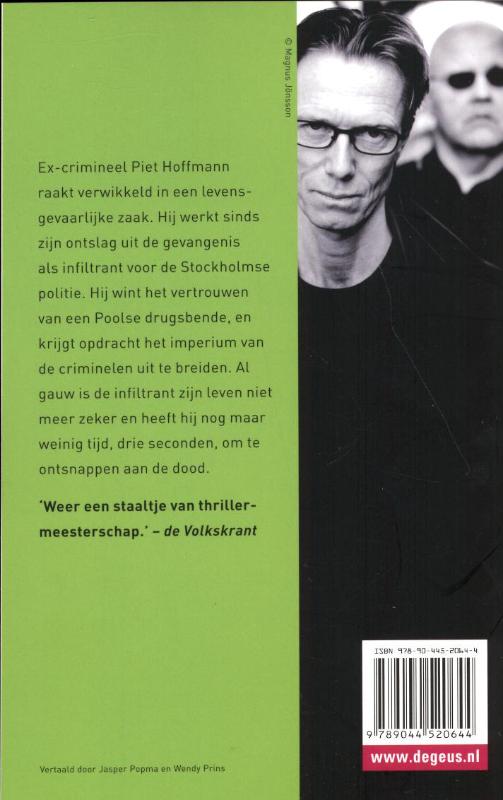Achterkant van Drie seconden