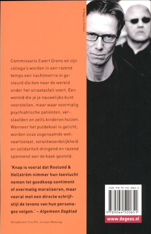Achterkant van Het meisje onder de straat