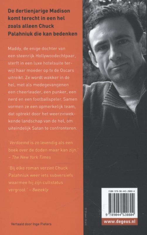Achterkant van Verdoemd
