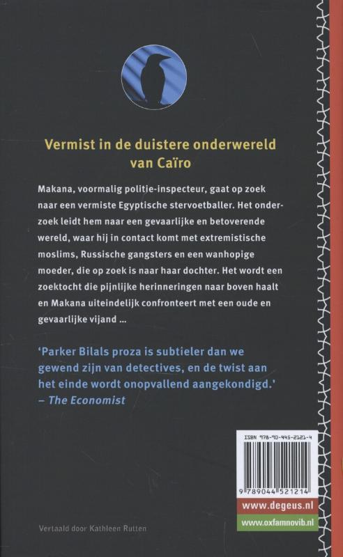 Achterkant van De donkere straten van Cairo