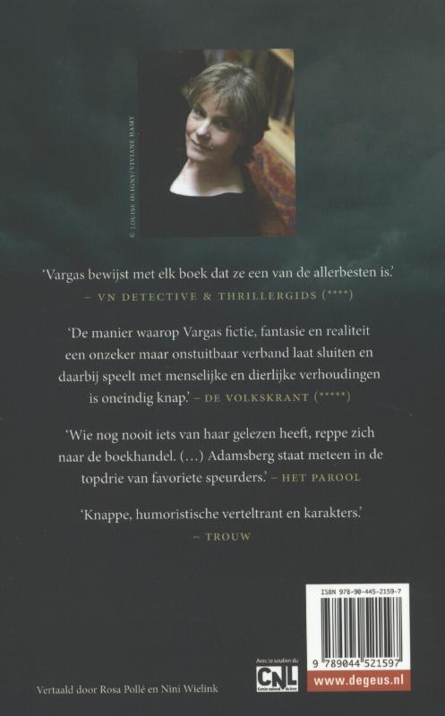 Achterkant van De verdwijningen