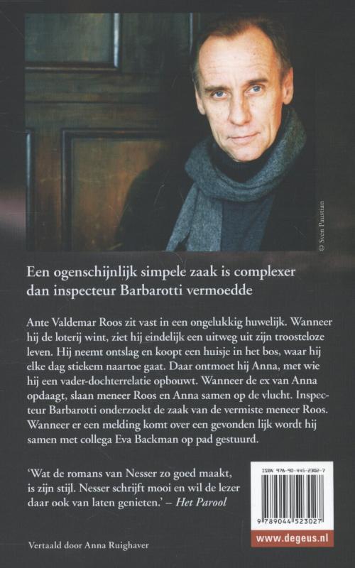 Achterkant van Het tweede leven van meneer Roos