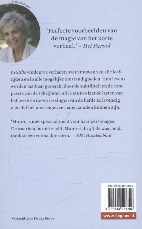 Achterkant van Stilte