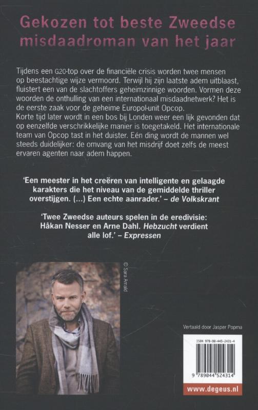 Achterkant van Hebzucht