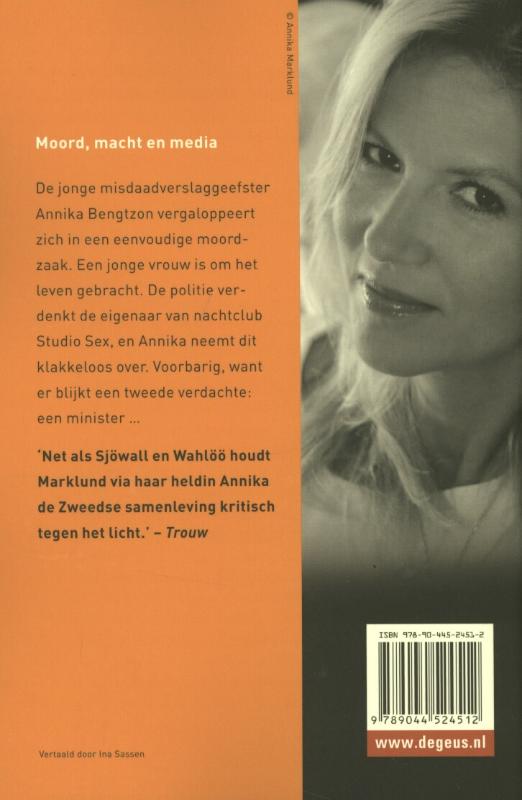 Achterkant van Studio Sex