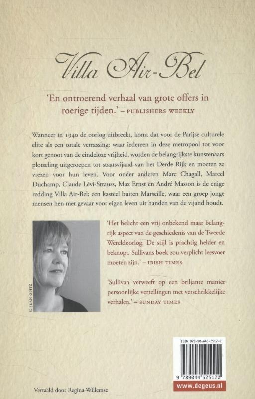 Achterkant van Villa Air-Bel