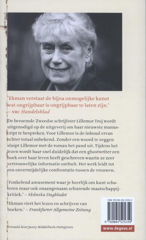Achterkant van De afrekening