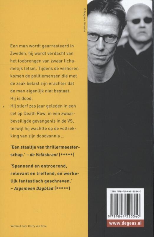 Achterkant van De uitlevering