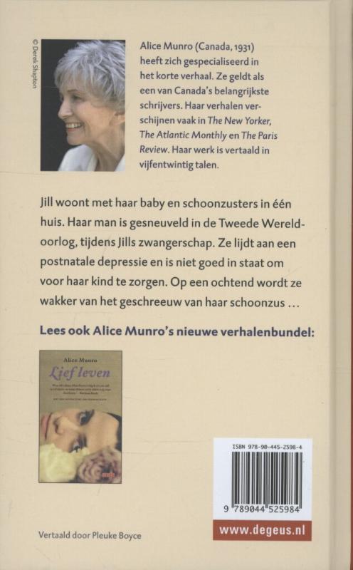 Achterkant van Droom van mijn moeder