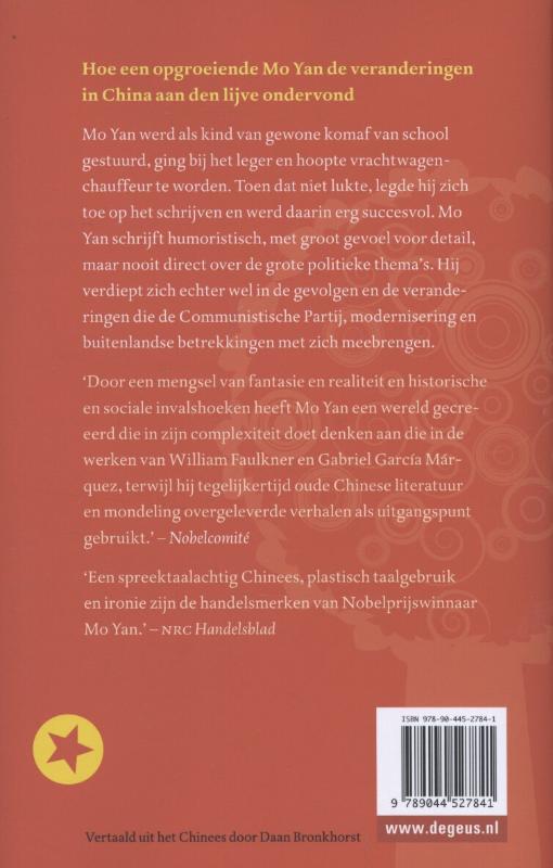 Achterkant van Veranderingen