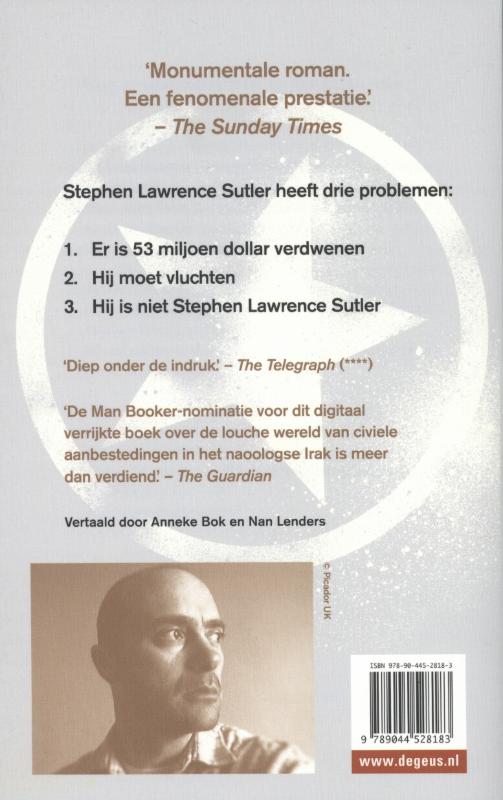 Achterkant van Sutler