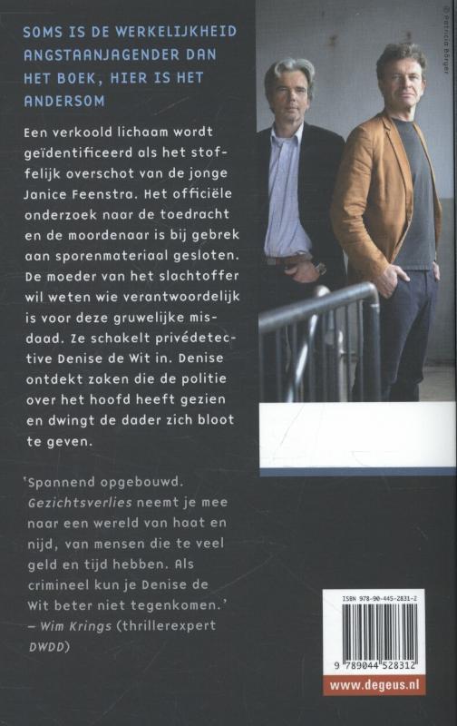 Achterkant van Gezichtsverlies