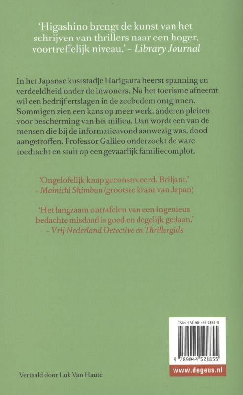 Achterkant van Afrekening in midzomer