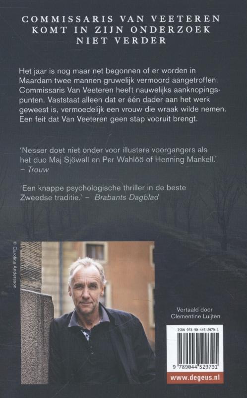 Achterkant van De vrouw met de moedervlek