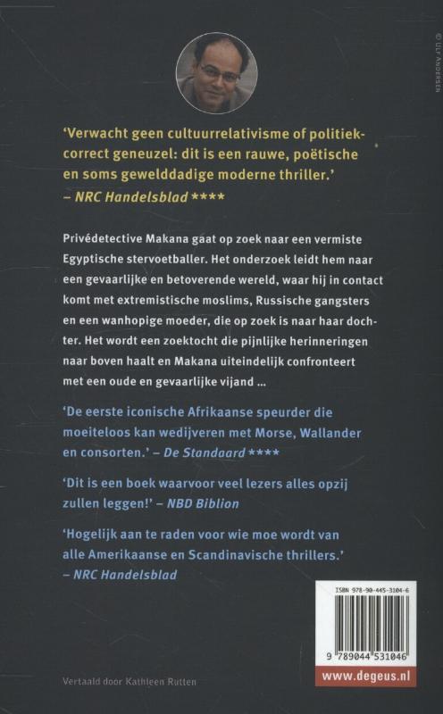 Achterkant van De donkere straten van Cairo