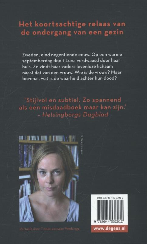 Achterkant van Koortsmeisje
