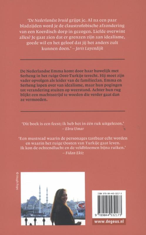 Achterkant van De Nederlandse bruid