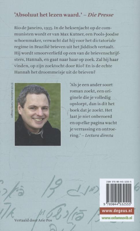 Achterkant van Hannah