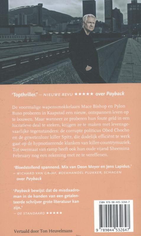 Achterkant van Killer Country