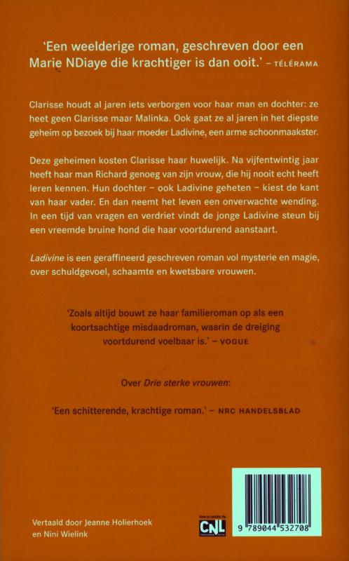 Achterkant van Ladivine